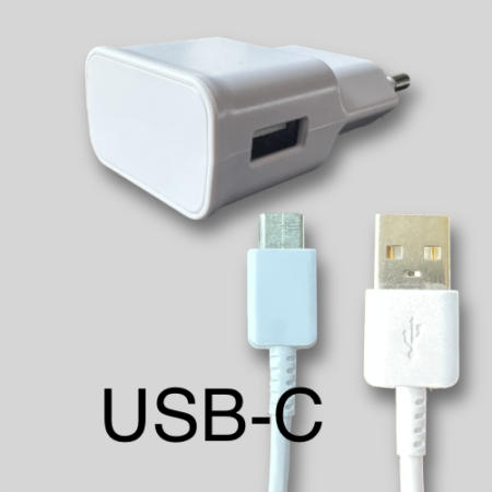 Ladekabel für Elfa Pod Kit USB auf USB-C mit Netzstecker