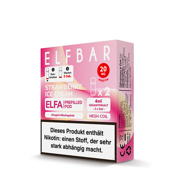 Elfbar Elfa Strawberry Ice Cream