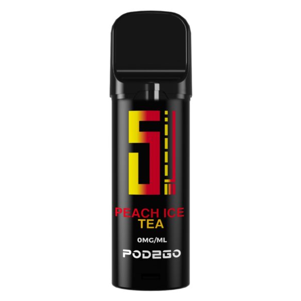 5EL Podtogo Peach-Ice-Tea nikotinfrei