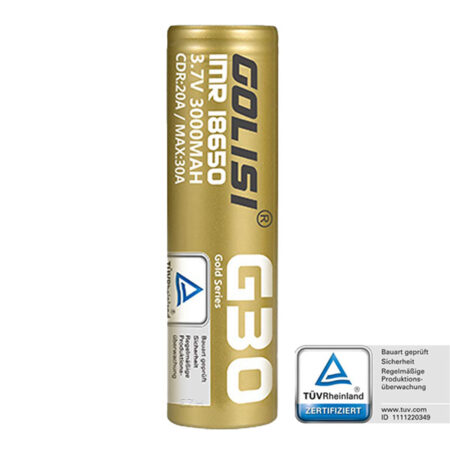 Golisi G30 18650 3000mAh Akku