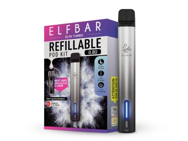 Elfbar Elfa Turbo Aurora-Black