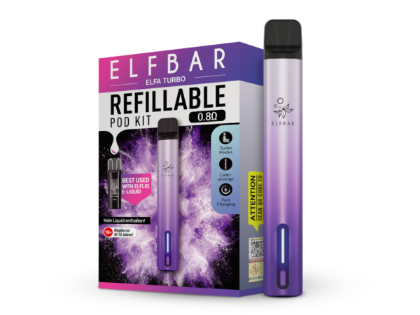 Elfbar Elfa Turbo Aurora-Purple