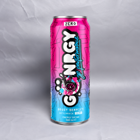Gönrgy Boost Berries Zero 500ml; Bild der Dose
