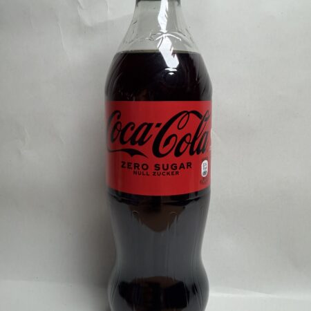 Coca Cola Zero 500ml; Bild der Flasche