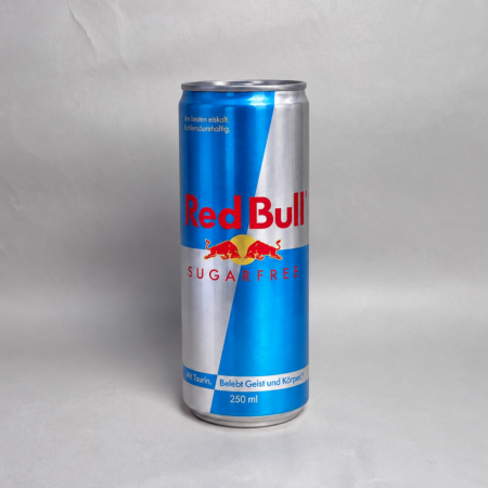Red Bull Sugarfree 250ml; Bild der Dose